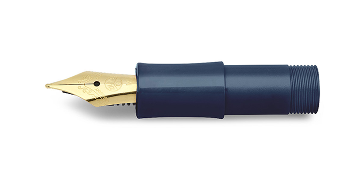 Kaweco_Classic_FrontPart_web_navy_bearbeitet Kaweco CLASSIC Sport Mundstück mit Feder Navy