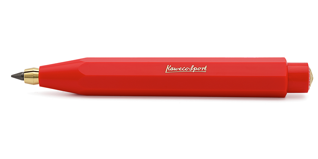 Kaweco_CLASSIC_rot_FallBleistift_Schatten Kaweco CLASSIC Sport clutch pencil 3.2 mm red