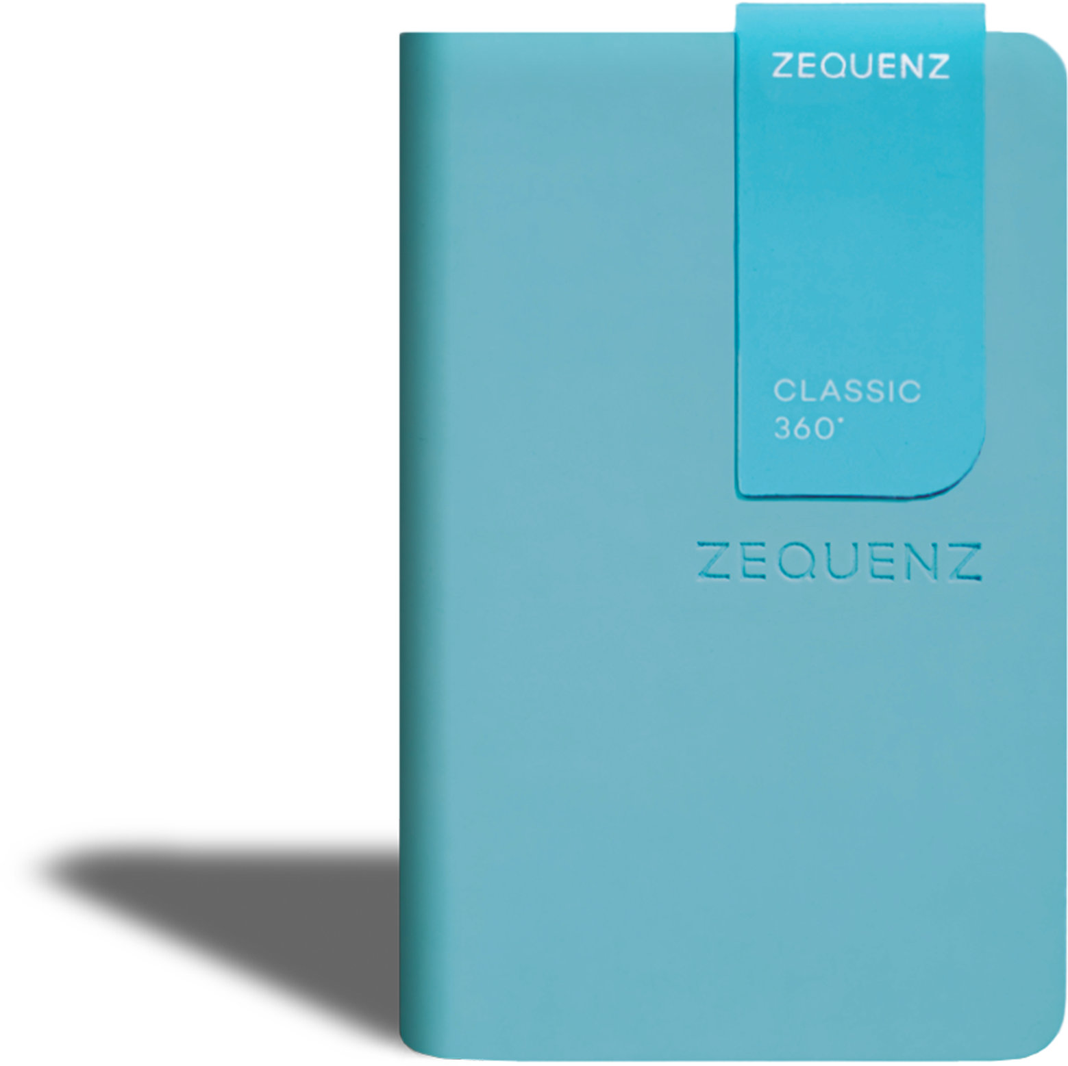 Zequenz The Color Notizbuch A7 Türkis
