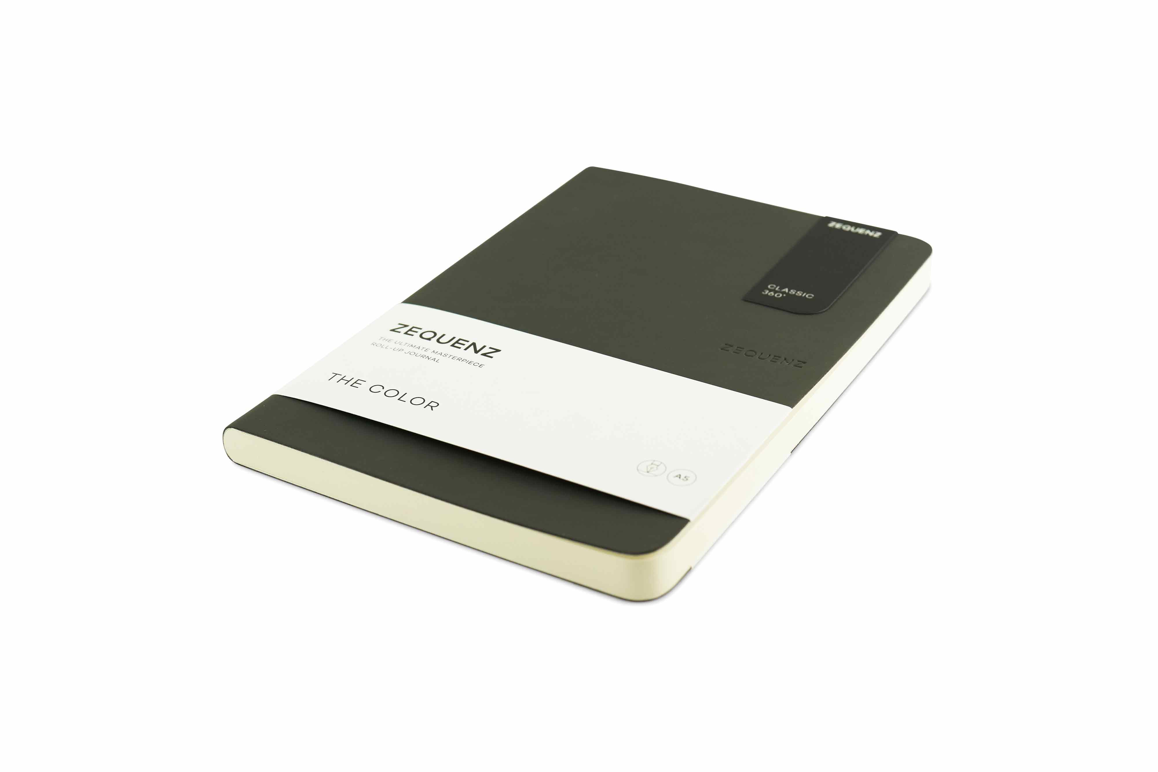 Zequenz-notebook-The-Color-A5-Storm-Grey Zequenz The Color Notizbuch A5 Sturmgrau