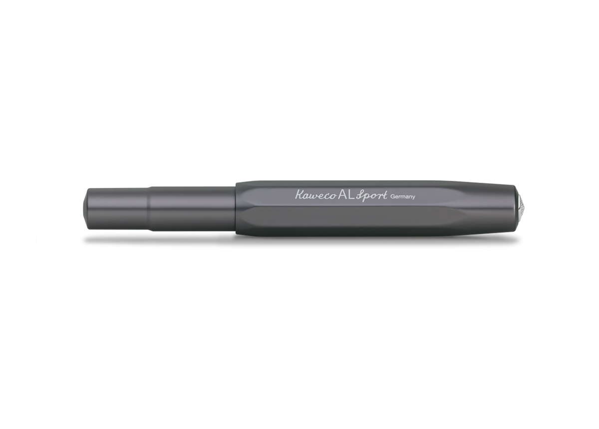 Kaweco AL Sport Füllhalter Anthrazit | Extra Fein Stahl blank