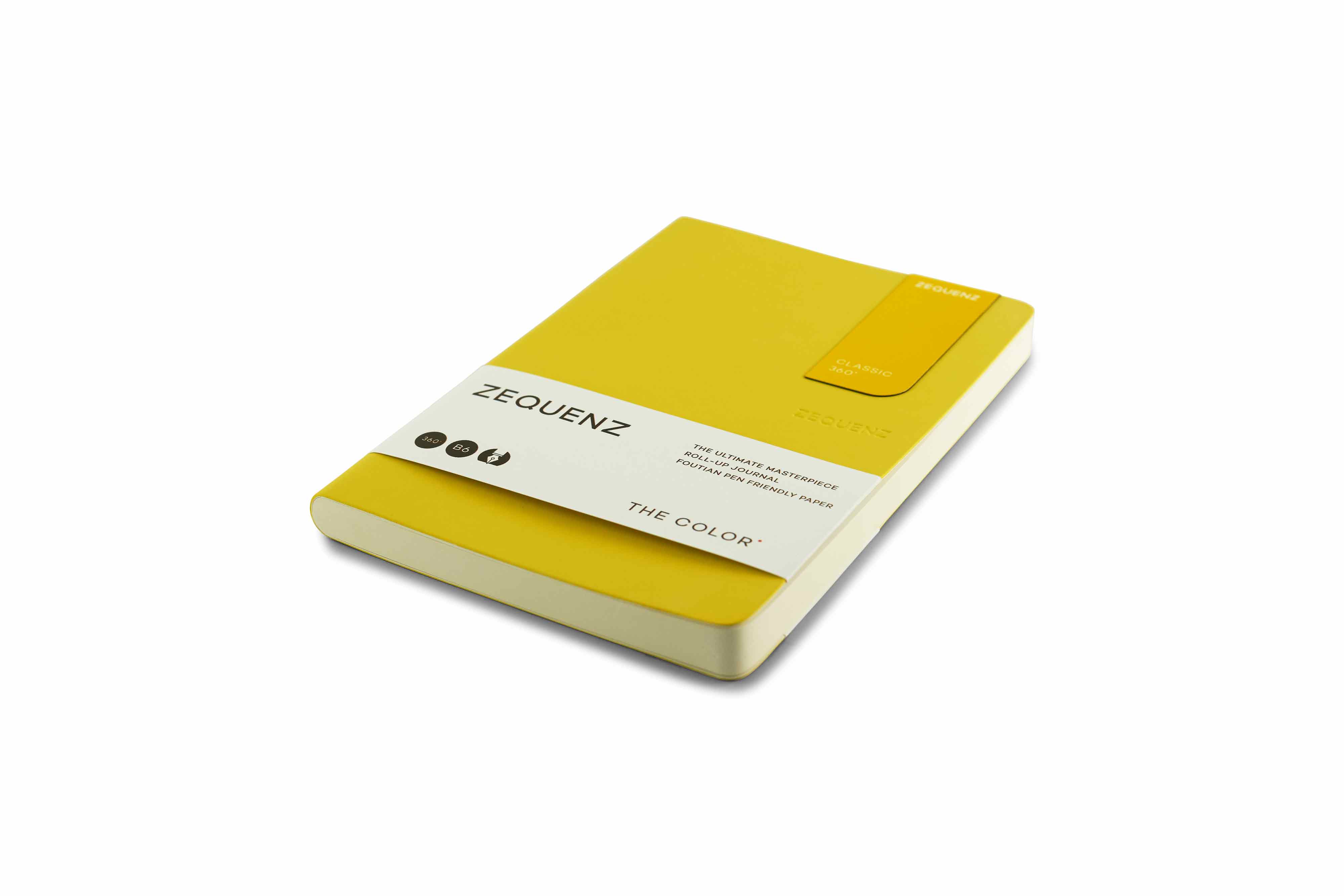 Zequenz The Color Notizbuch B6 Senfgelb