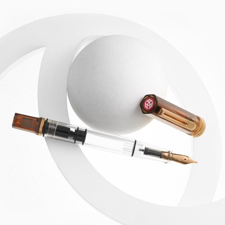 TWSBI ECO Rootbeer Bronze Kolbenfüllhalter