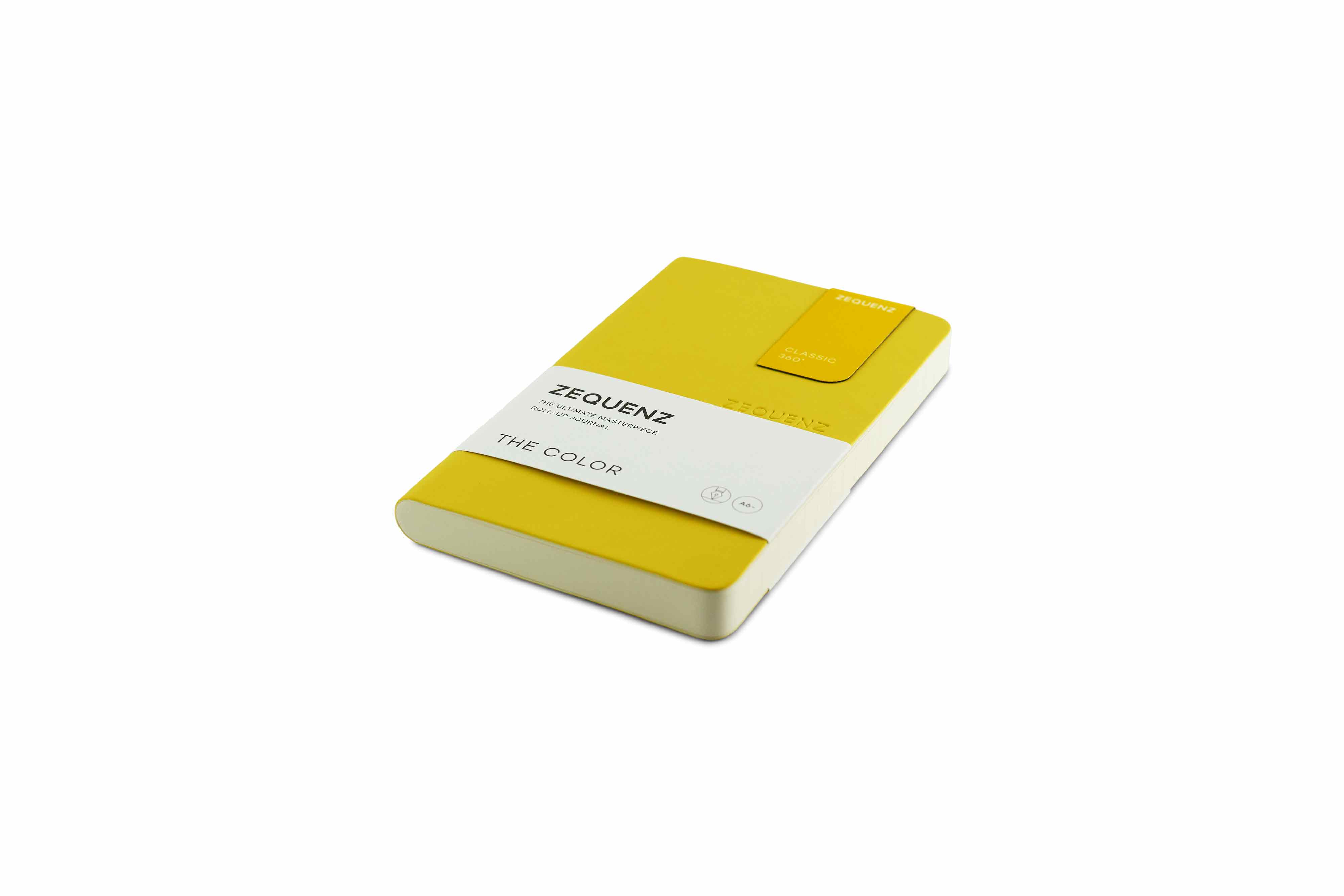 Zequenz-notebook-The-Color-A6-Mustard-Yellow Zequenz The Color Notizbuch A6- Senfgelb