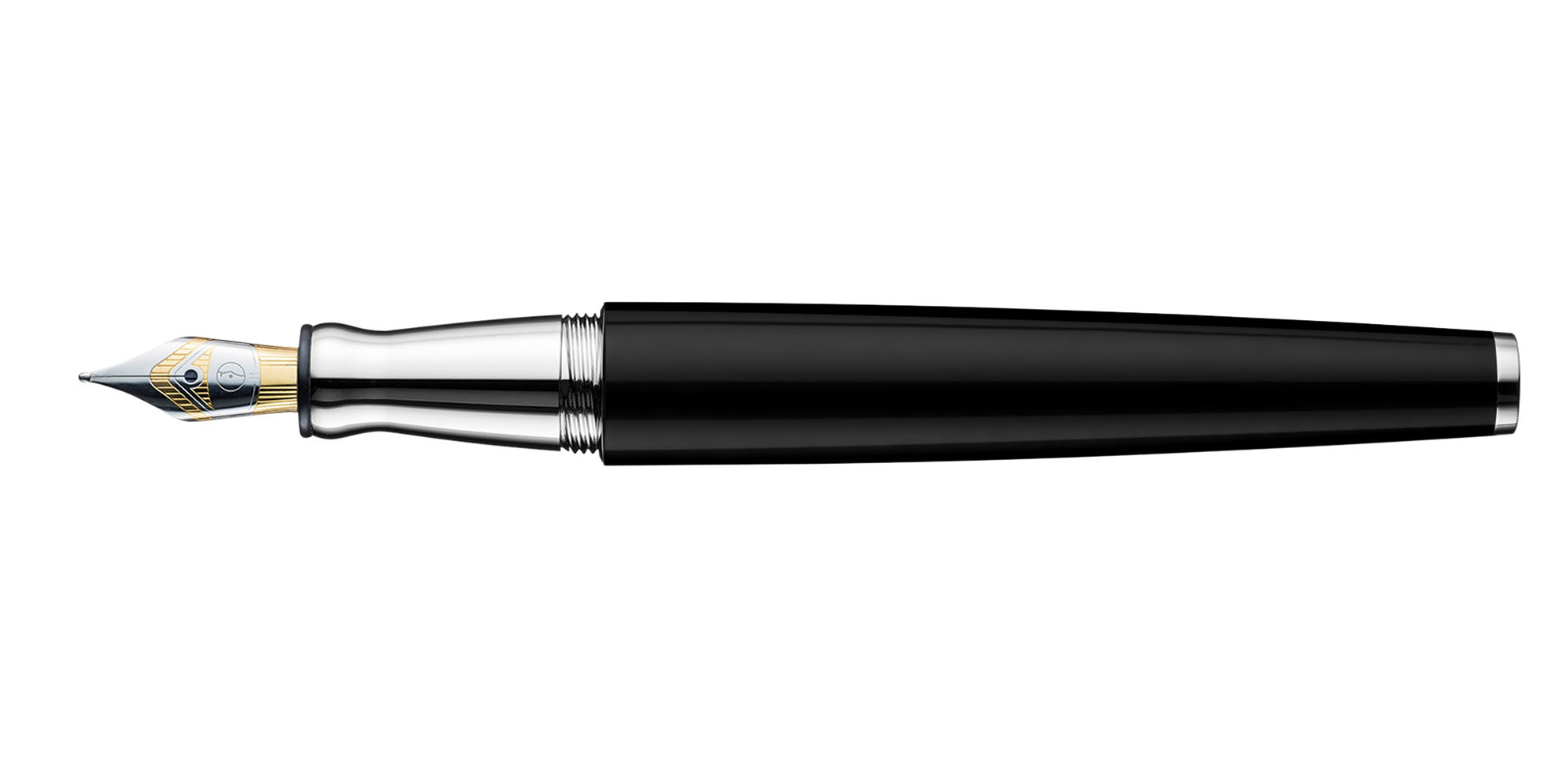 Otto-Hutt-Entwurf-06-F-llhalter-Schwarz-glanz-design-06_shiny_black_fountain-pen Otto Hutt Entwurf 06 Füllhalter Schwarz