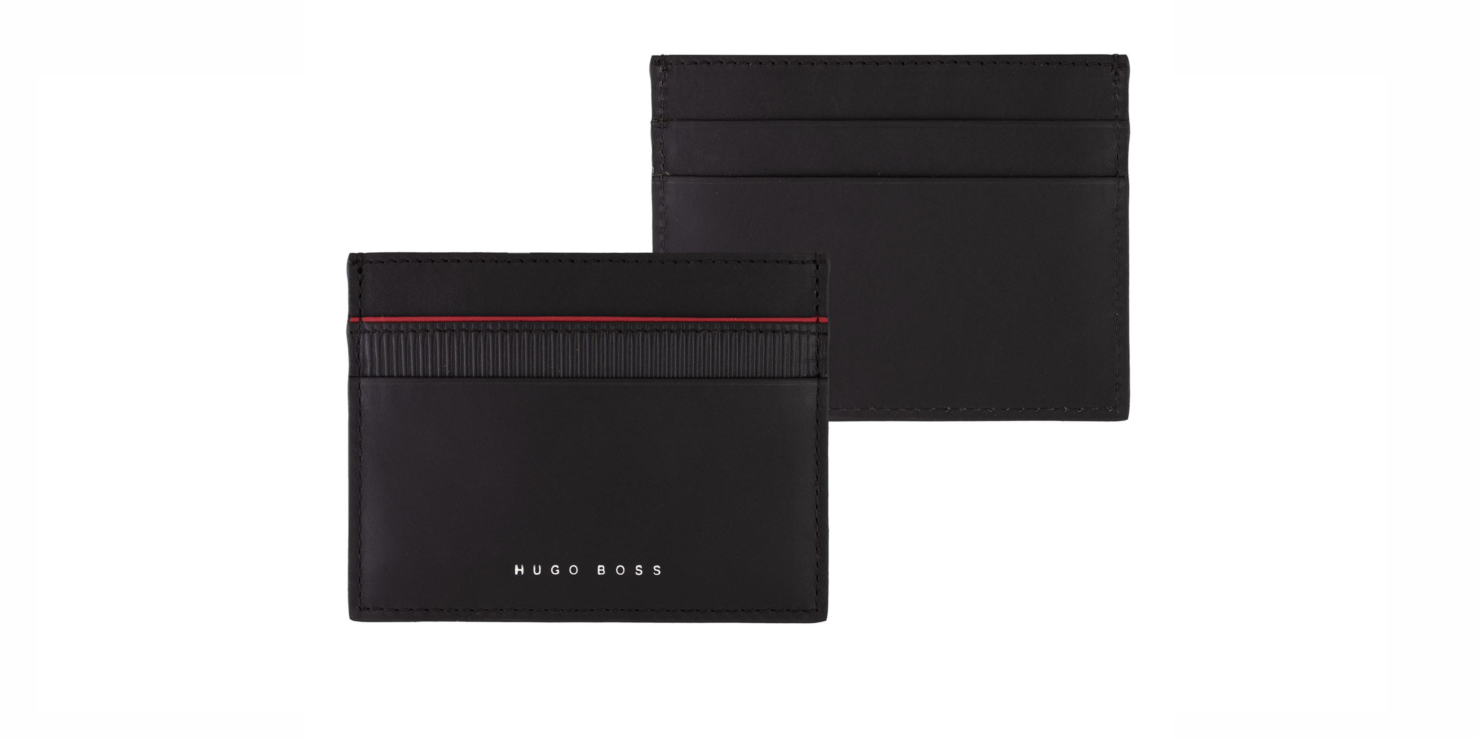 Hugo-Boss-Visitenkarten-Etui-GEAR-Black Hugo Boss Visitenkarten Etui GEAR Black