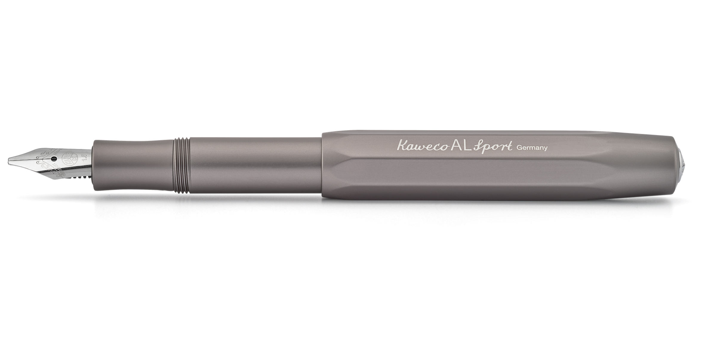 Kaweco-AL-Kalligrafie-1-5 Kaweco AL Sport Kalligrafie Füllhalter Anthrazit 1.5 mm