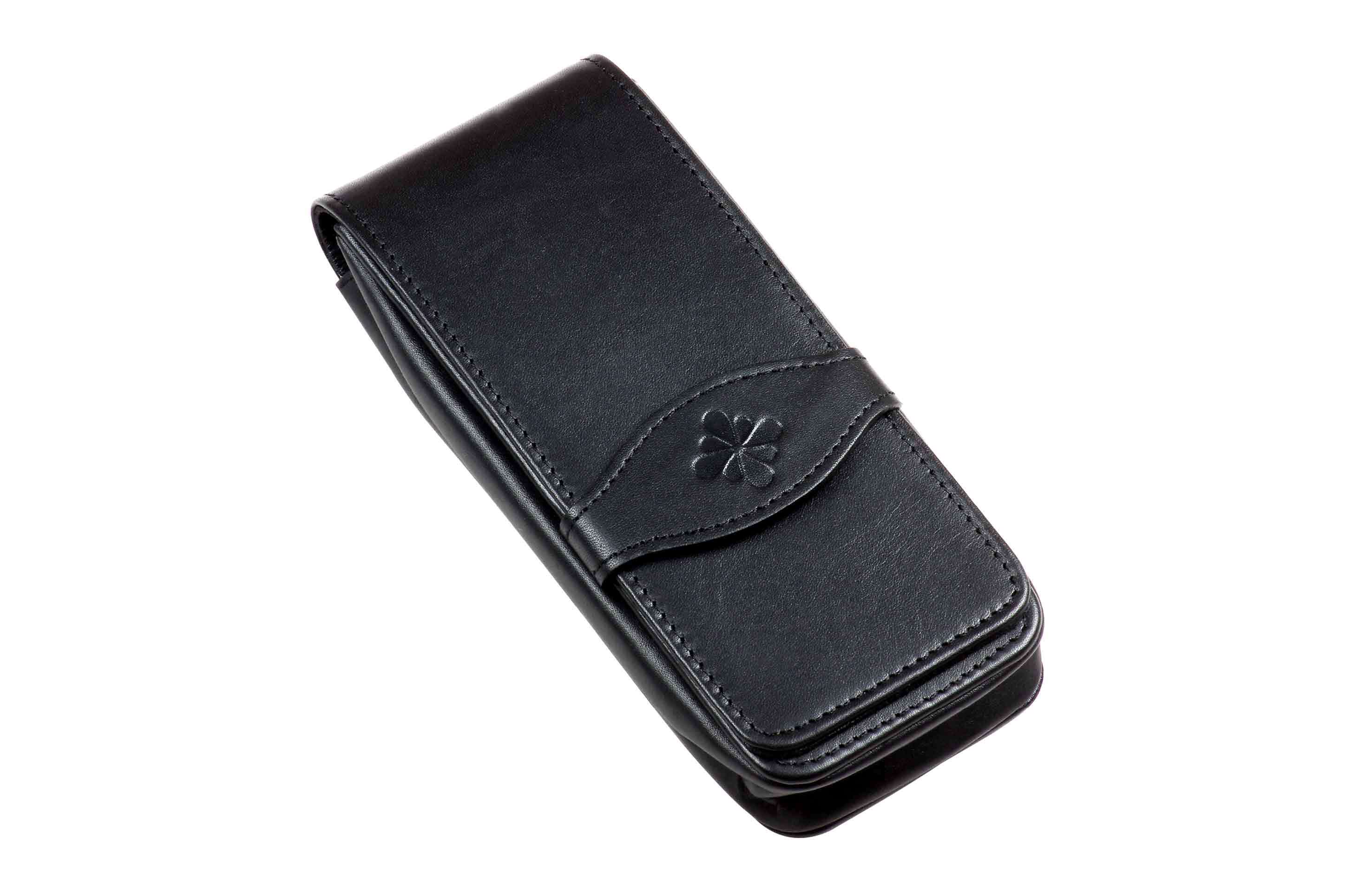 Diplomat-Lederetui-4-Stifte-leather-pouch-4-pens Diplomat leather pouch for 4 writing instruments