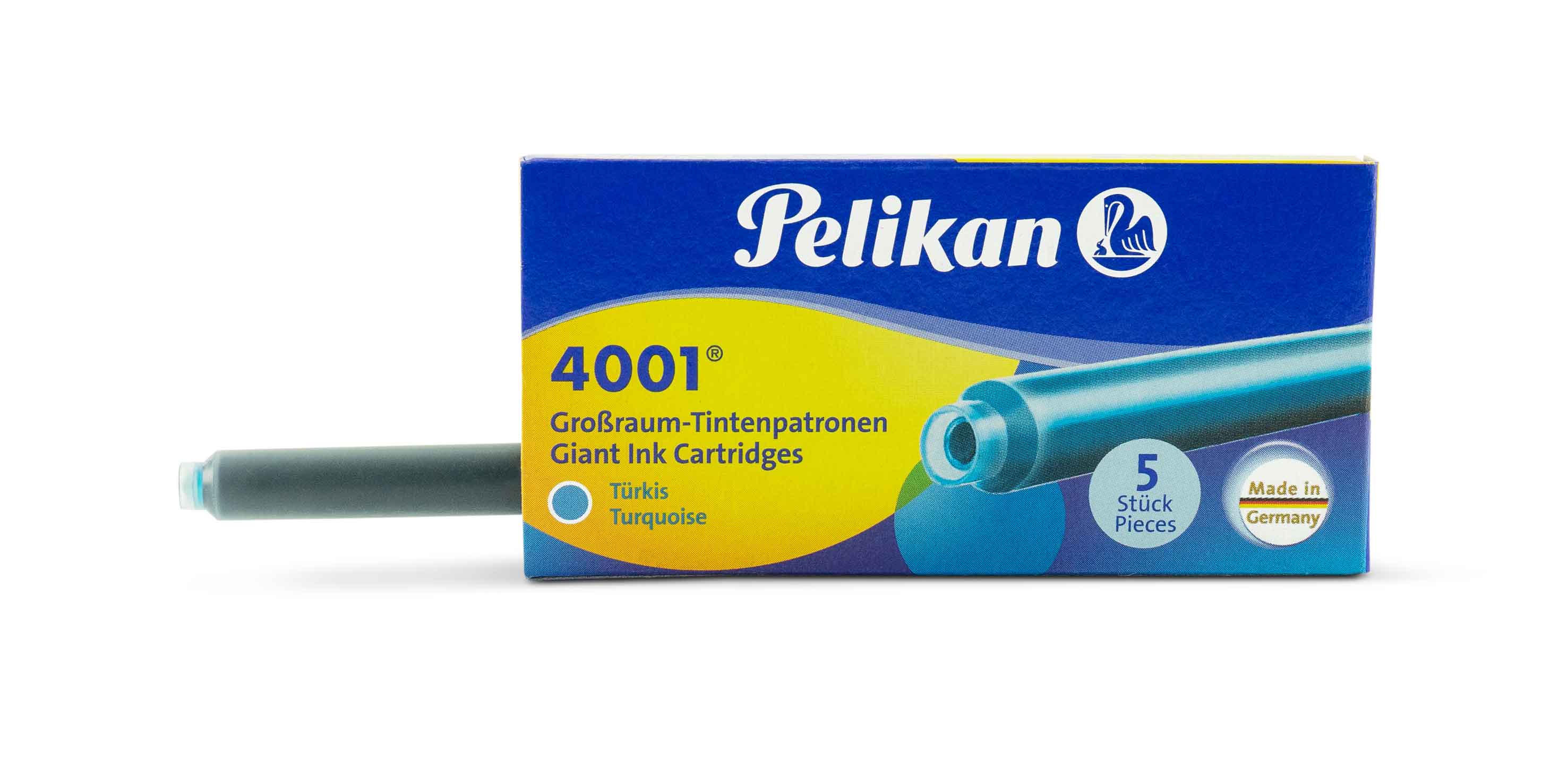 Pelikan Ink cartridges TP5 long turquoise 5 pieces