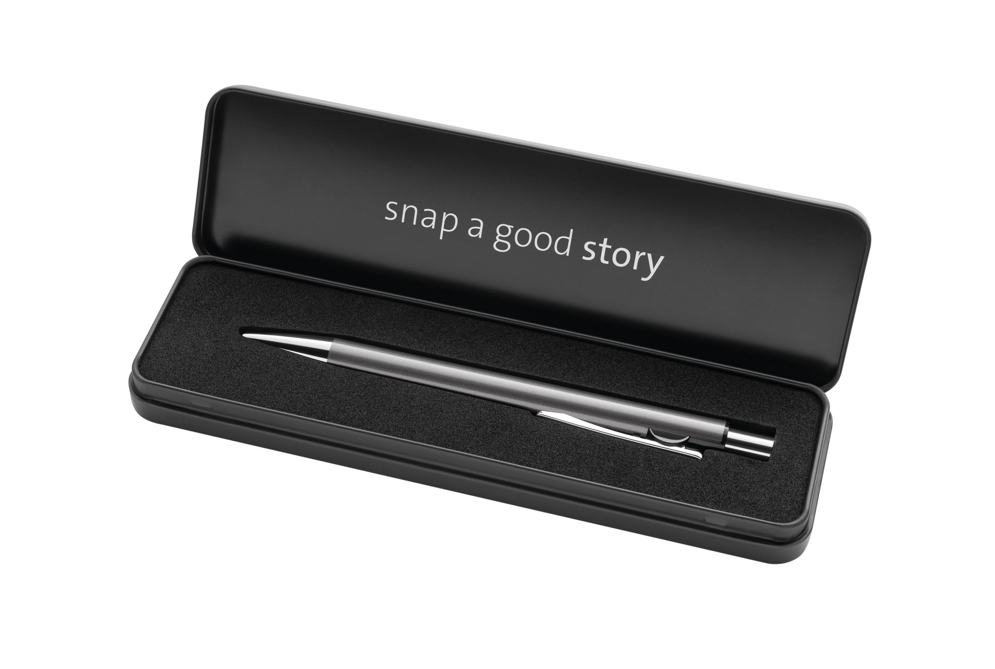 Pelikan SNAP Kugelschreiber K10 Platin in Metall-Etui Pelikan SNAP Kugelschreiber K10 Platin in Metall-Etui