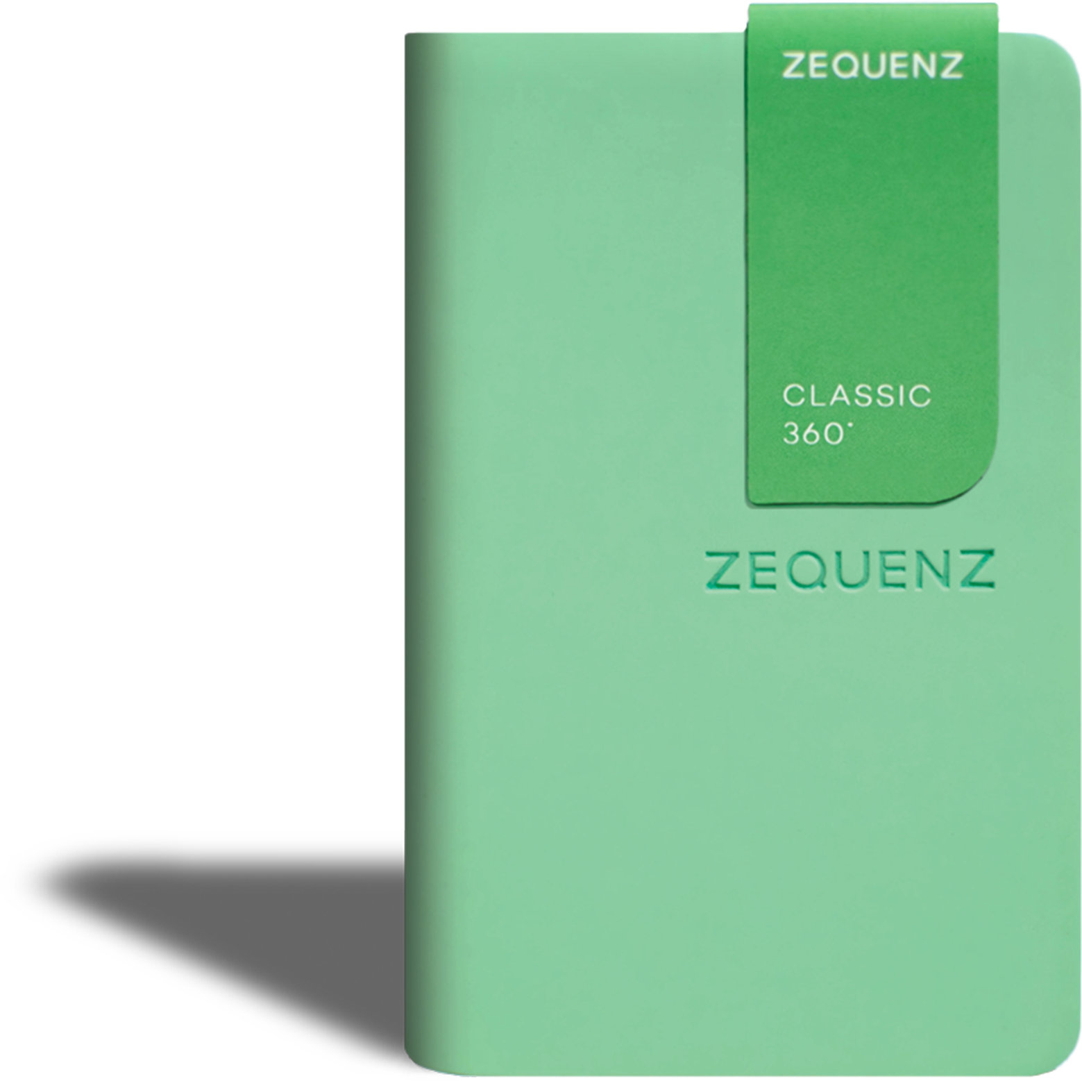 Zequenz The Color Notizbuch A7 Farngrün