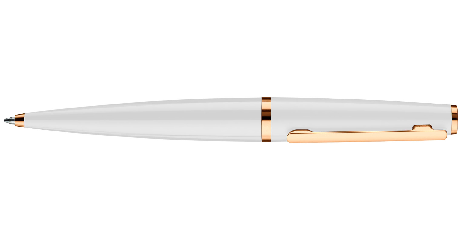Otto-Hutt-Entwurf-06-Kugelschreiber-Weiss-glanz-design-06_shiny_white_BP Otto Hutt Design 06 ballpen white
