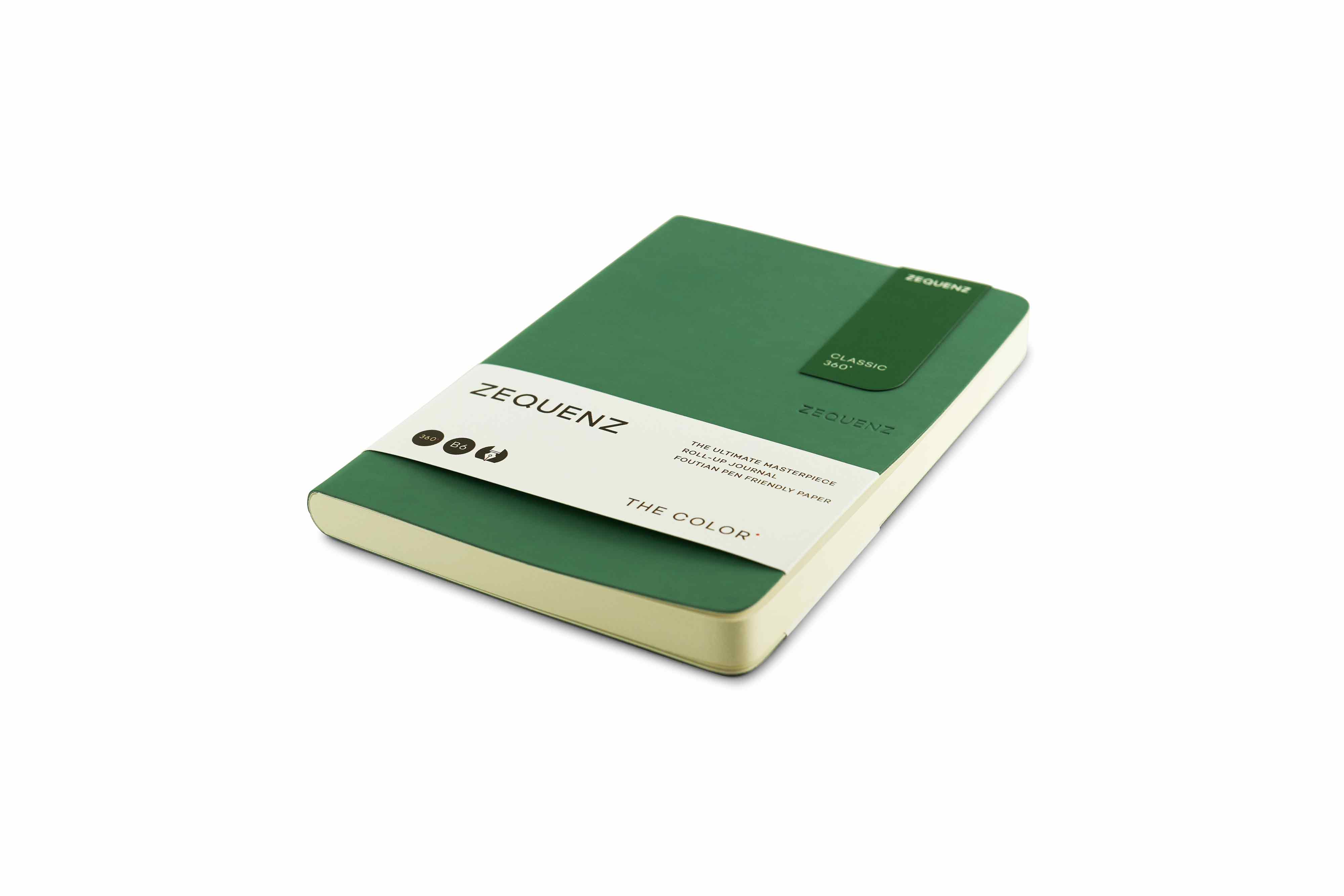 Zequenz The Color notebook B6 Jade Green