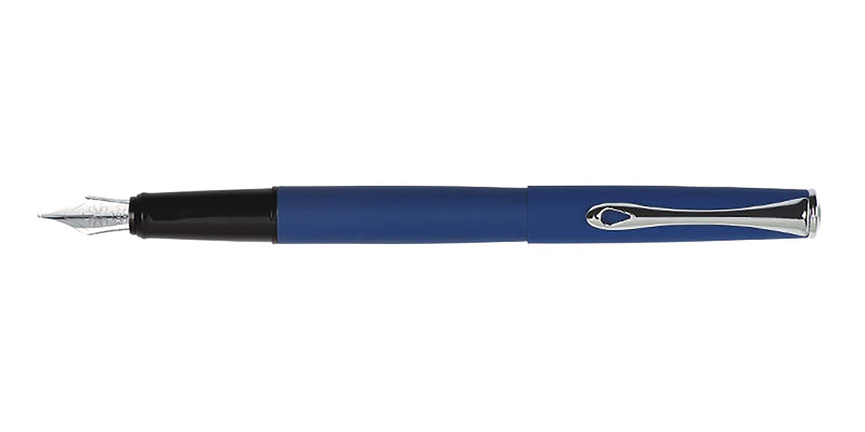Diplomat-Esteem-F-ller-Blau-fountain-pen-blue Diplomat Esteem fountain pen matt blue