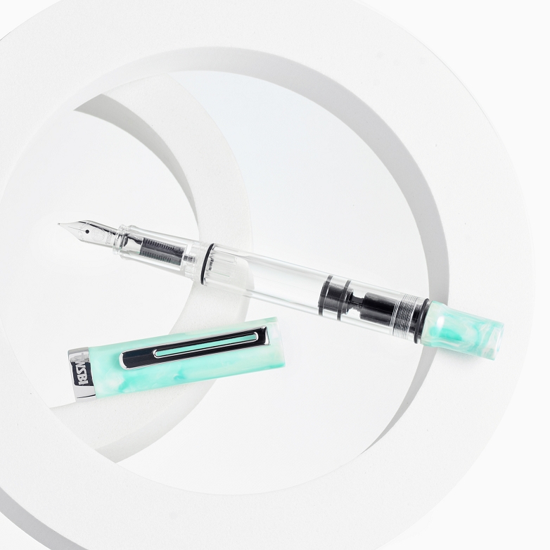 TWSBI ECO Kolbenfüllhalter Amazonite