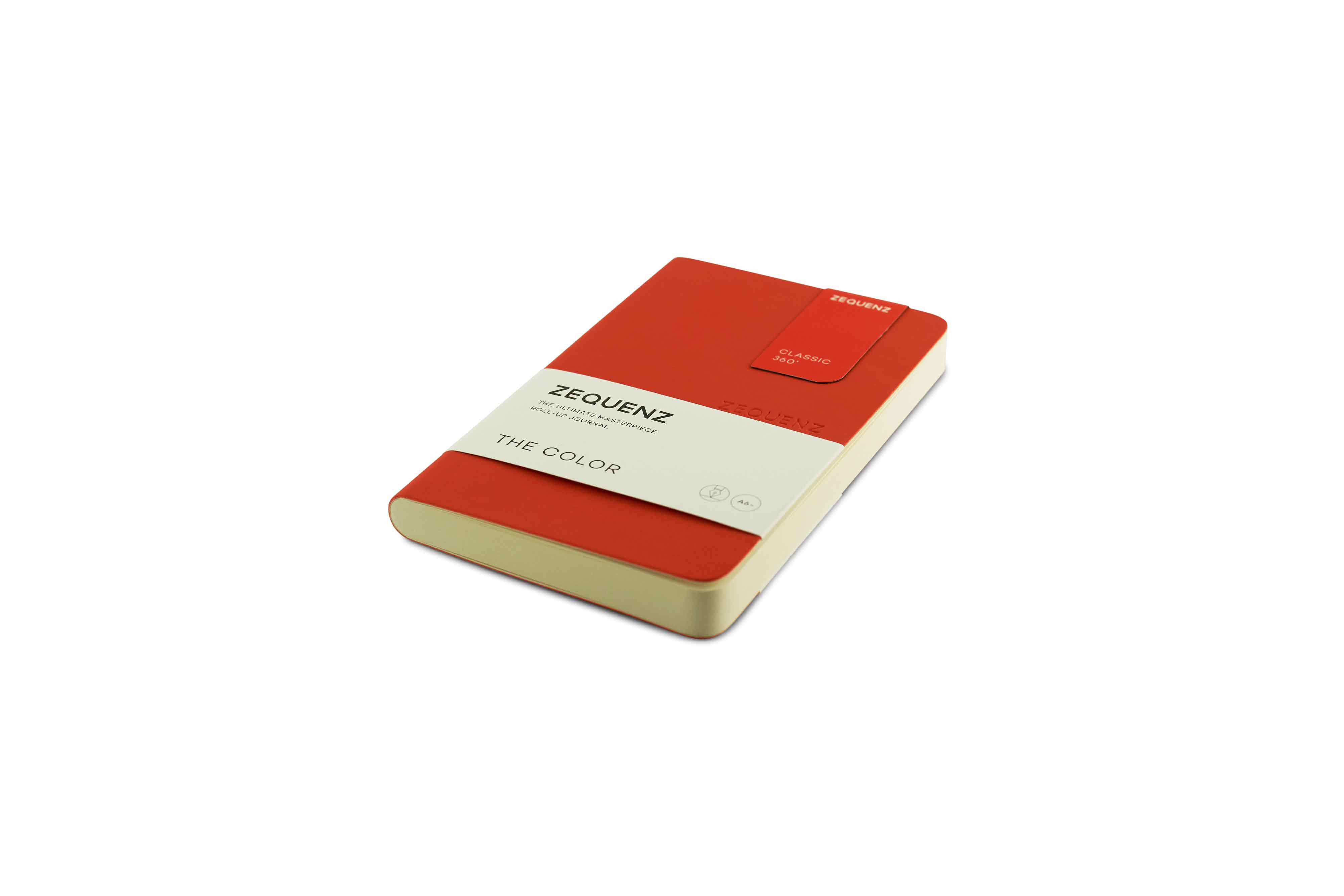 Zequenz-notebook-The-Color-A6-Grenadier-Orange Zequenz The Color Notizbuch A6- Grenadier Orange