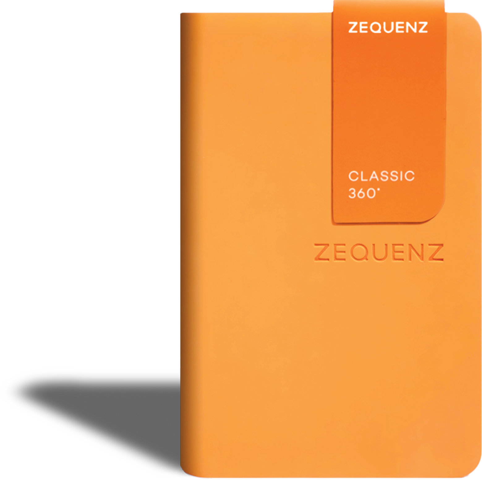 Zequenz The Color Notizbuch A7 Aprikosen Orange