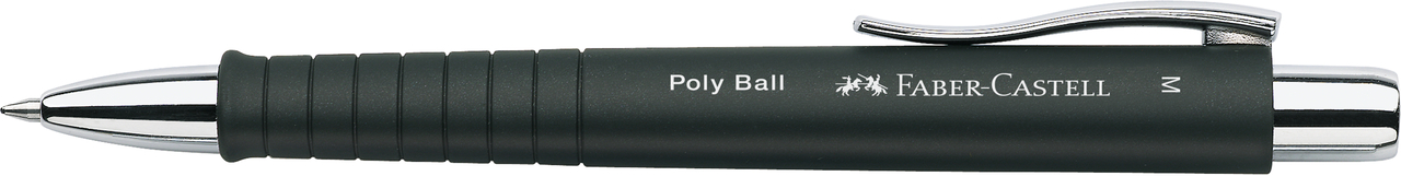 Faber-Castell Kugelschreiber Poly Ball M Schwarz