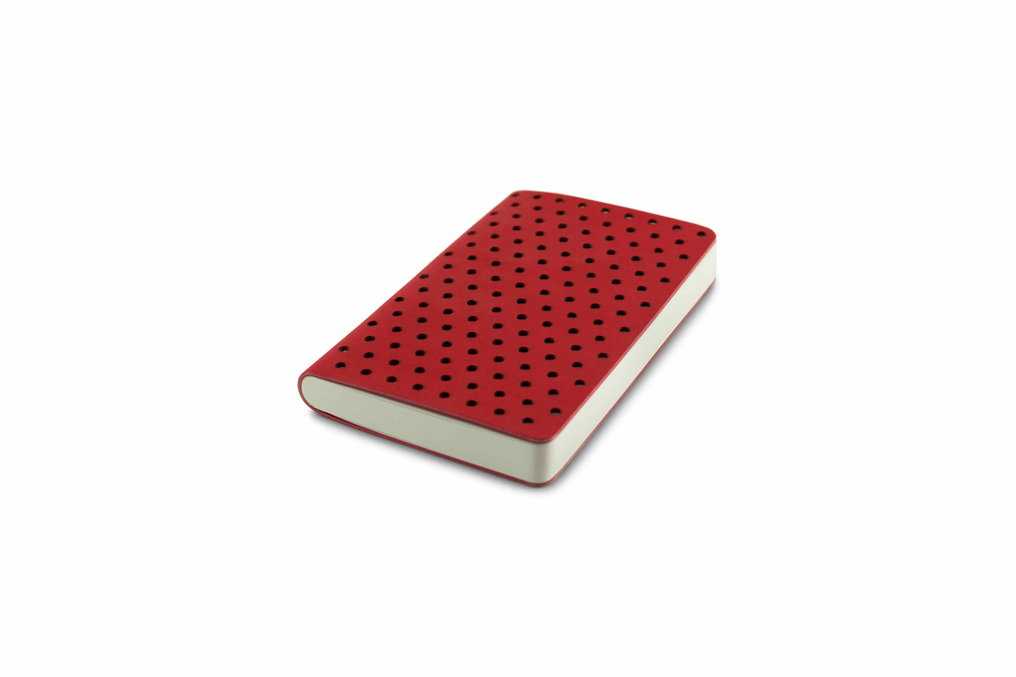 Zequenz-notebook-Air-A6-dynamic-red Zequenz Air 360 Notizbuch A6- Dynamisches Rot Gepunktet