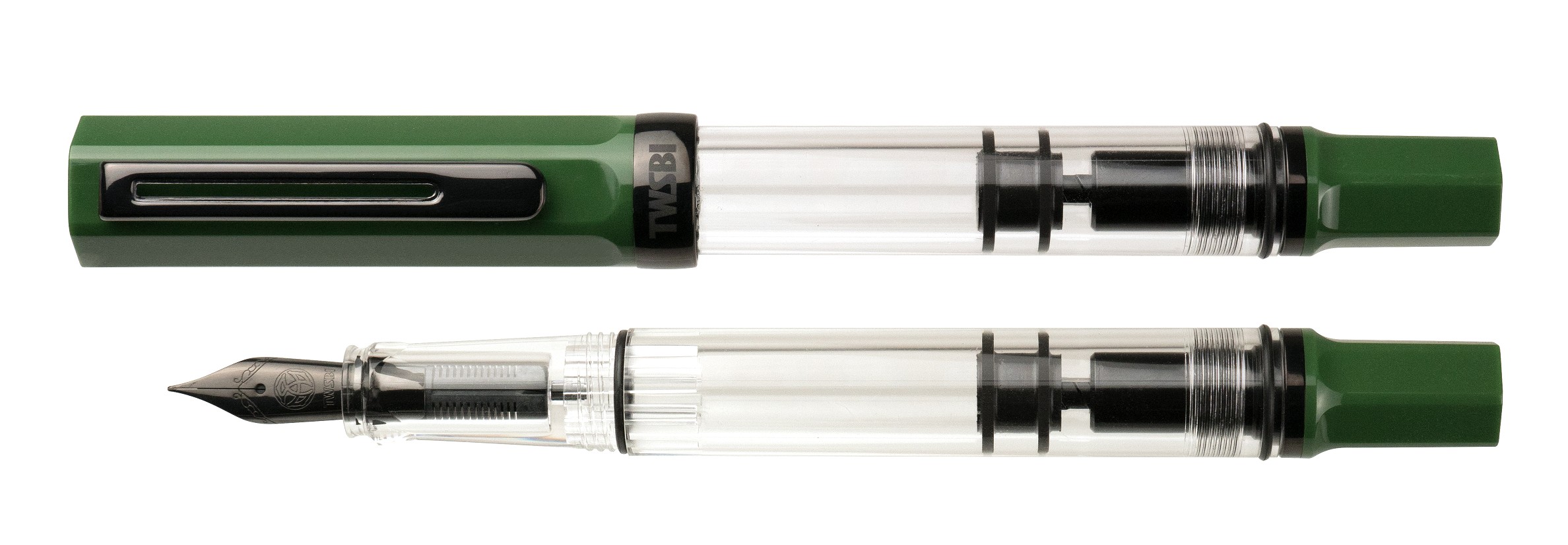TWSBI ECO Irish Green Onyx Kolbenfüllhalter