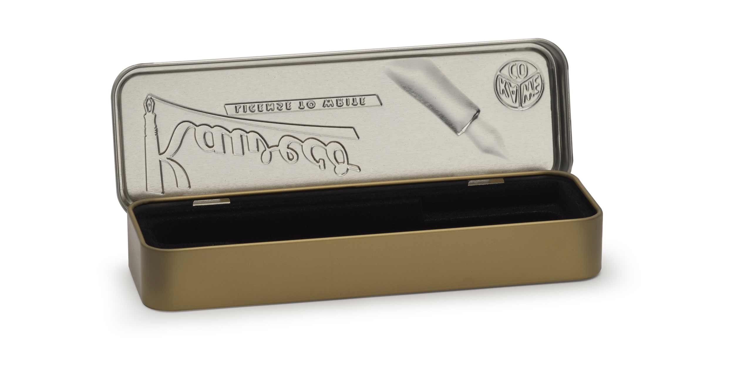 Kaweco-Blechdose-Nostalgie-lang-offen Kaweco Blechdose Nostalgie lang offen