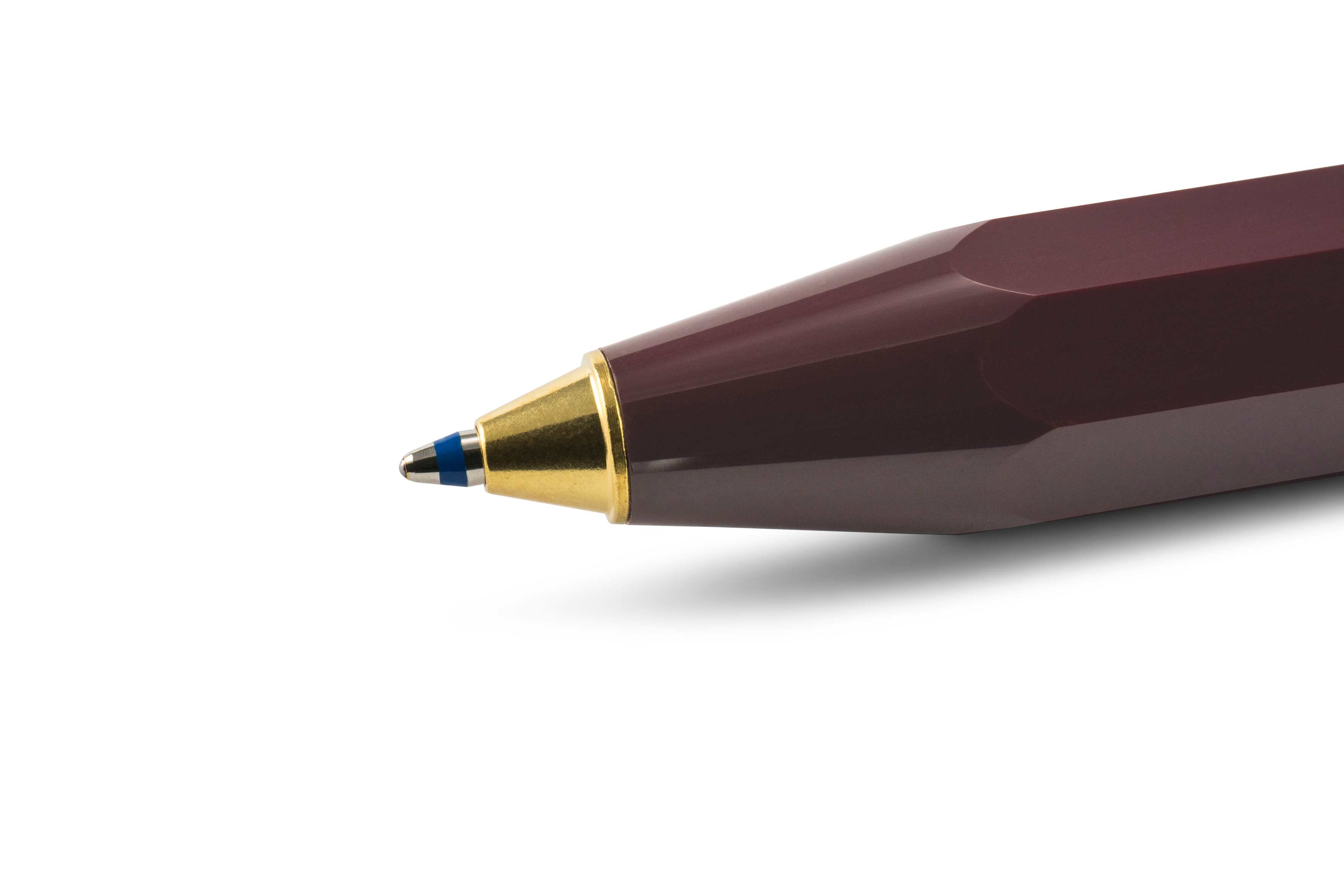 Kaweco-Details-CLASSIC-Sport-Bordeaux-Kugelschreiber Kaweco CLASSIC Sport ballpen bordeaux detail front