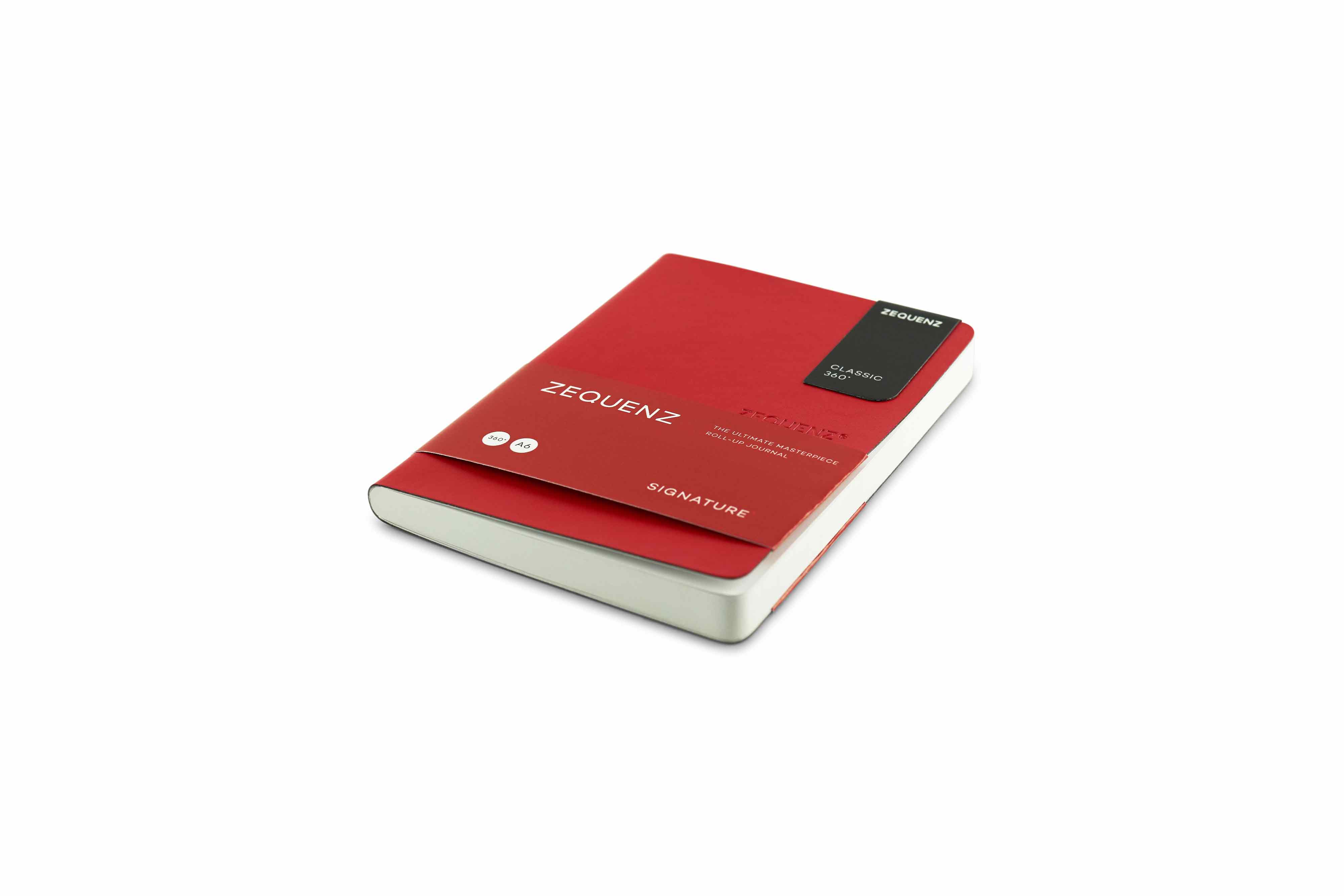 Zequenz-notebook-Signature-lite-A6-red Zequenz Signature Lite 360 Notizbuch A6 Rot