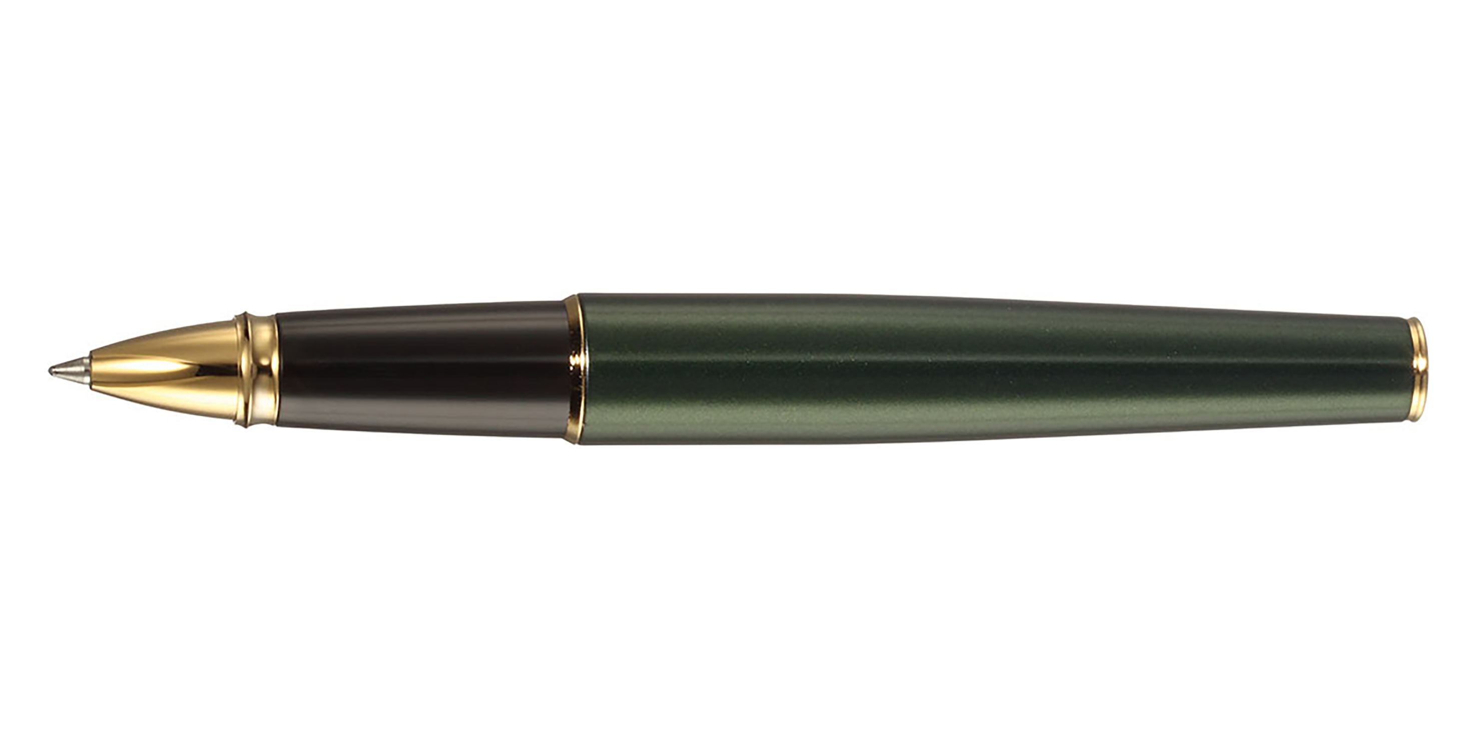 Diplomat Excellence A2 Tintenroller Evergreen Vergoldet