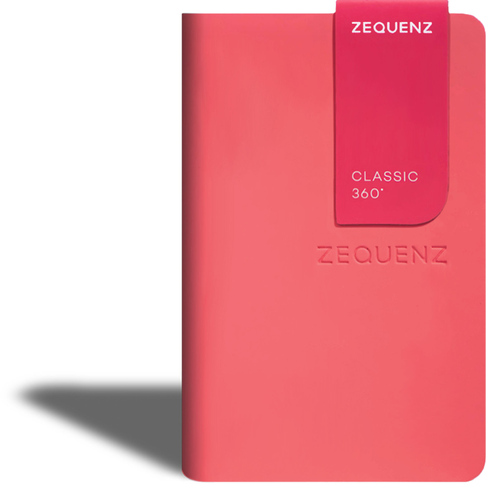 Zequenz The Color Notizbuch A7 Korall