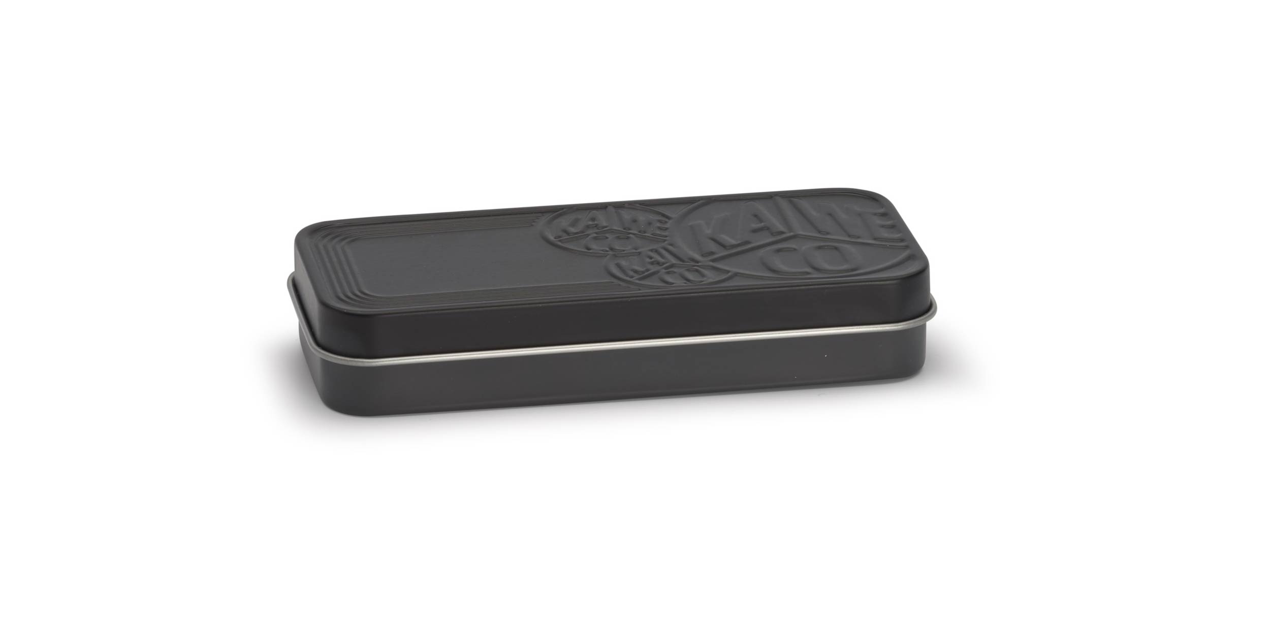 Kaweco-Blechdose-schwarz-geschlossen Kaweco AL Sport Night Edition Druckbleistift