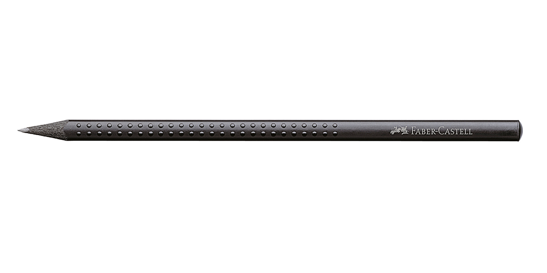 Faber-Castell-Grip-Design-Bleistift-Schwarz-pencil-black Faber-Castell Graphite pencil Design Grip black