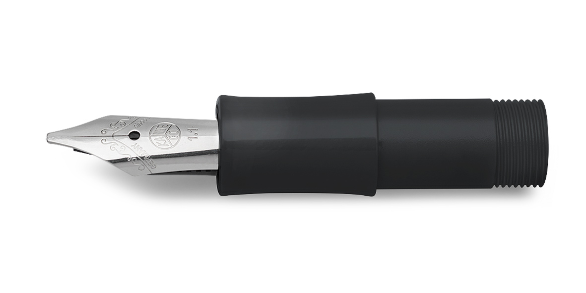 Kalligrafie-Mundst-ck-Schwarz1-1-mm Kaweco KALLIGRAFIE Mundstück mit Feder Schwarz 1.1 mm