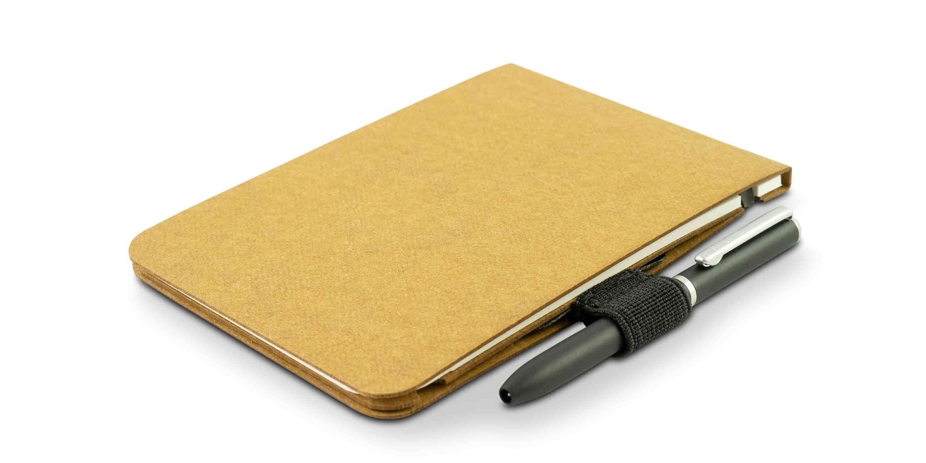 Off-Lines Der Zettelwirt Notebook A7 Sahara with pen-loop and pen 