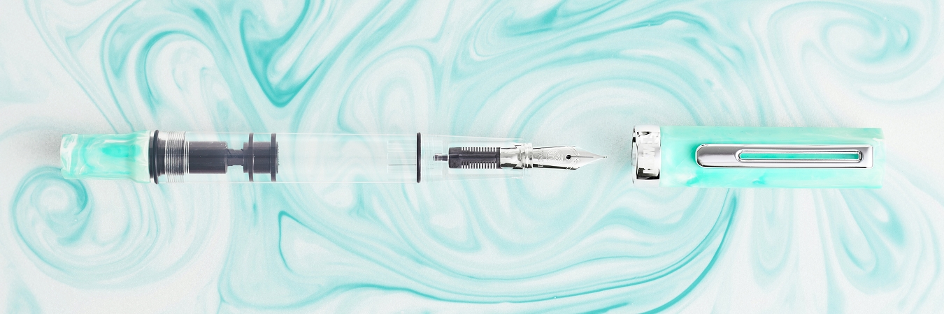 TWSBI ECO Kolbenfüllhalter Amazonite
