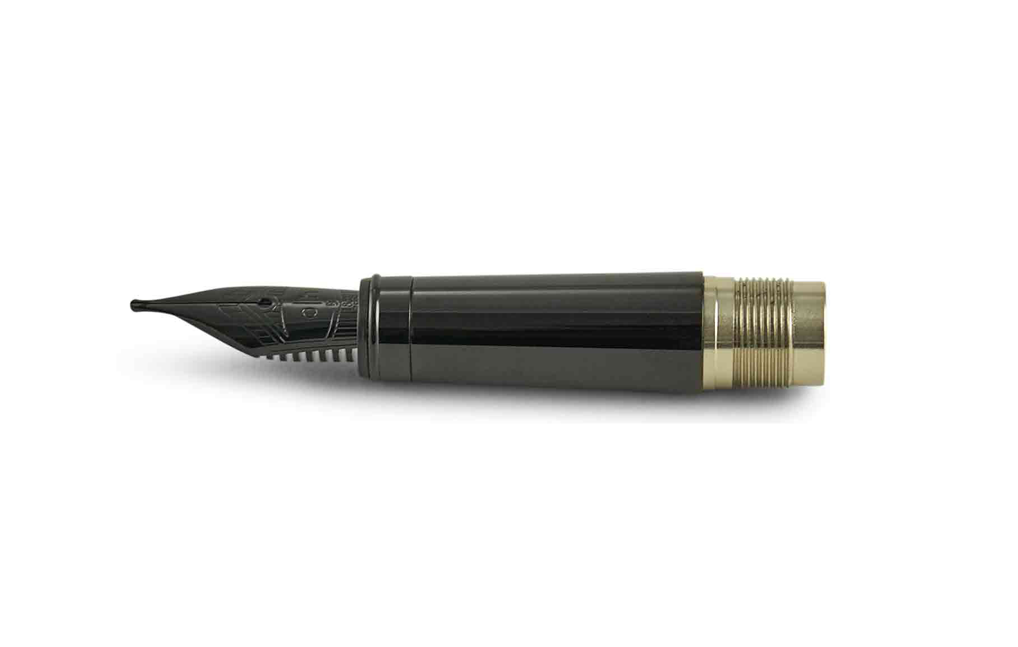 Otto Hutt Design 06 nib unit 18ct Gold PVD Black Broad