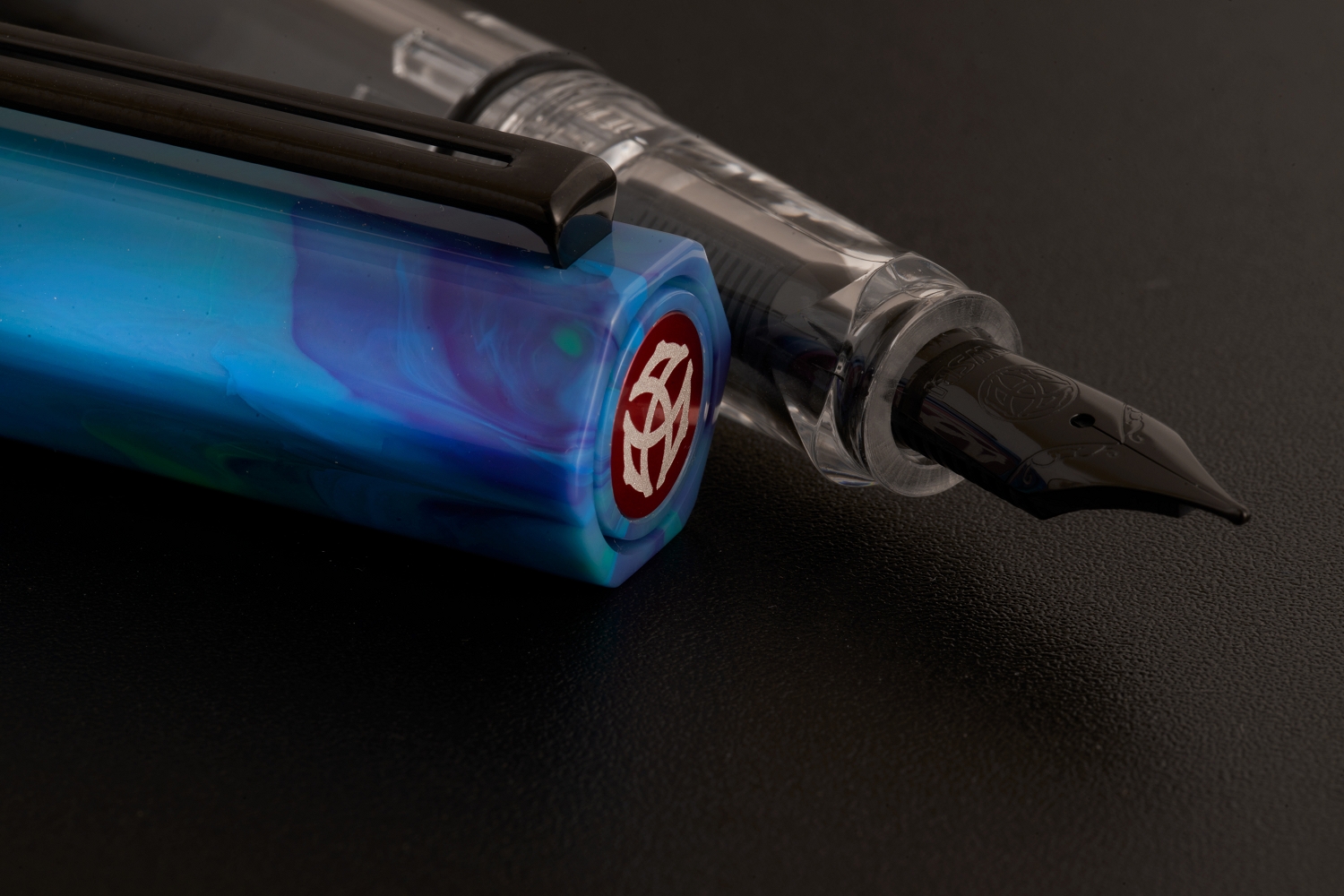 TWSBI ECO Cosmos Blue Onyx Kolbenfüllhalter