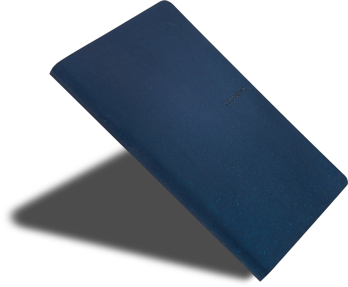 Zequenz Galaxy 360 Notizbuch A5 Slim Space Blue 13 x 21 cm