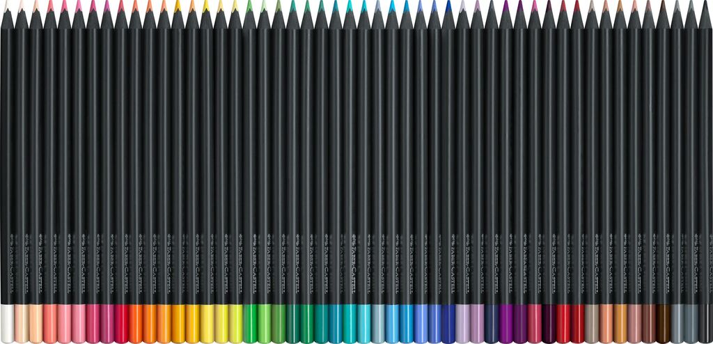 Faber-Castell Buntstifte Black Edition 50er Kartonetui