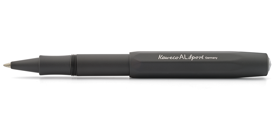 Kaweco_AL_Schwarz_Rollerball_Schatten Kaweco AL Sport rollerball black