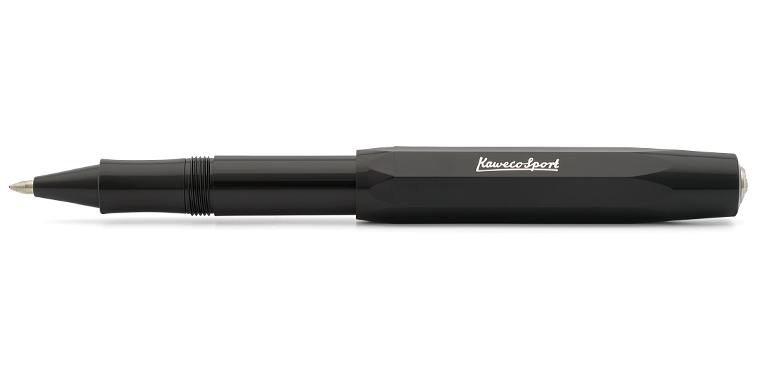 Kaweco_SKYLINE_Schwarz_Rollerball_Schatten Kaweco SKYLINE Sport rollerball black