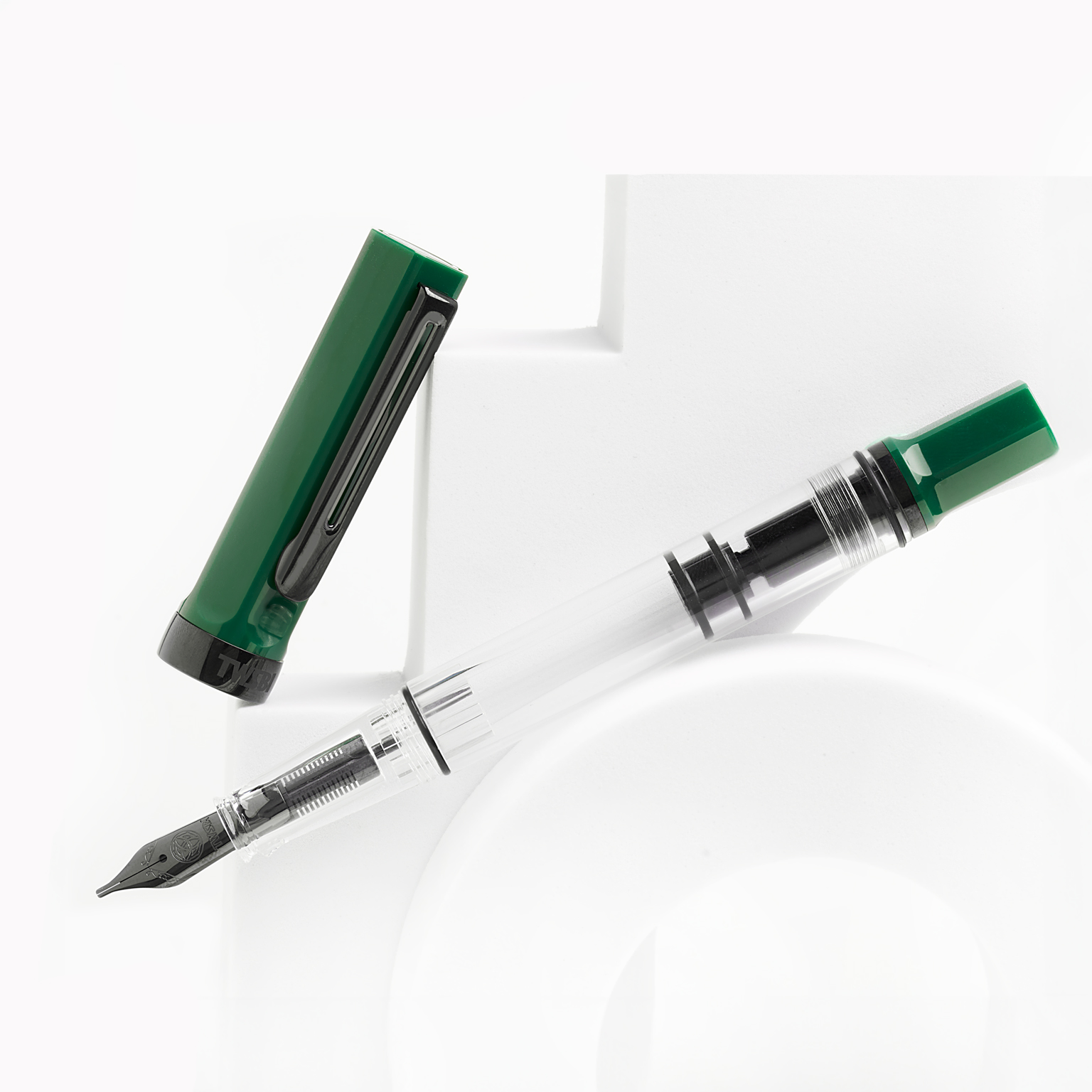 TWSBI ECO Irish Green Onyx Kolbenfüllhalter