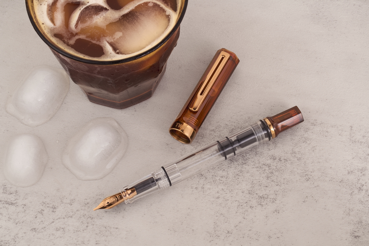 TWSBI ECO Rootbeer Bronze Kolbenfüllhalter