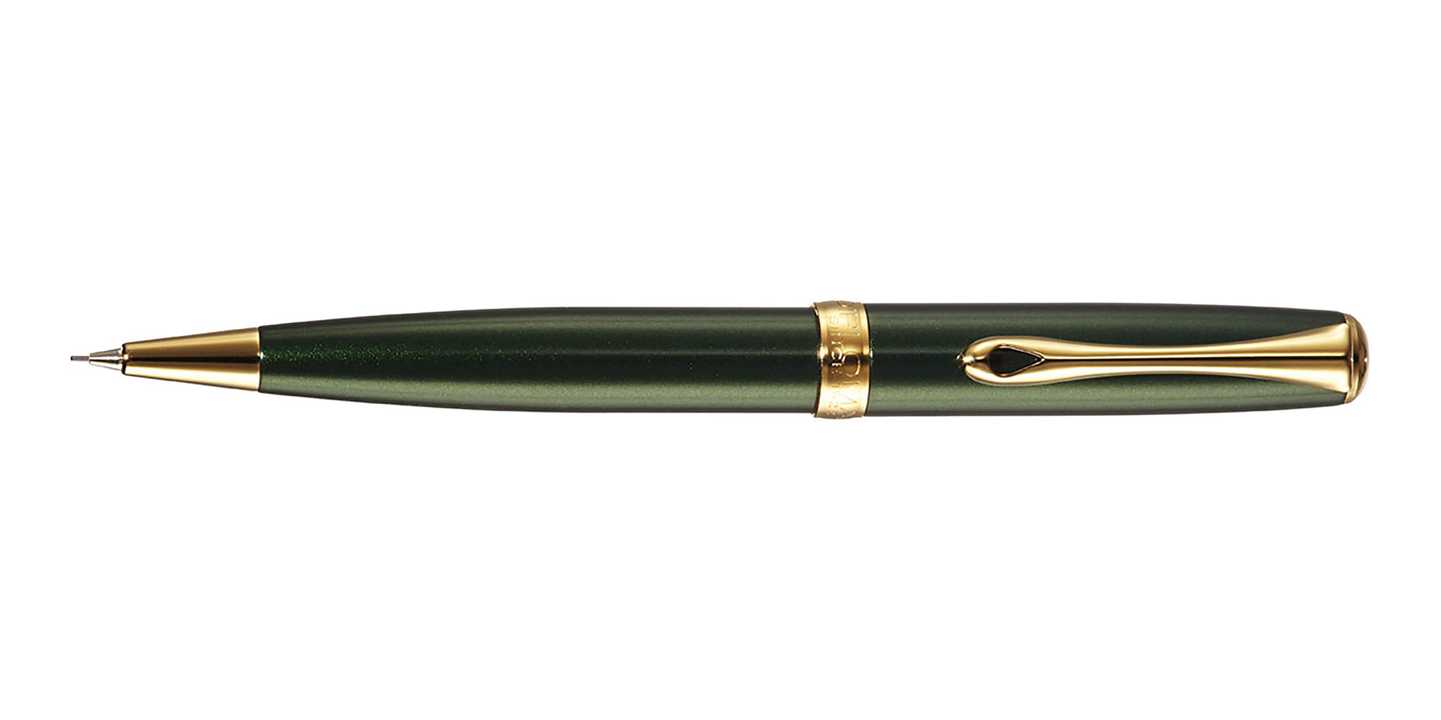 Diplomat Excellence A2 Drehbleistift Evergreen Vergoldet