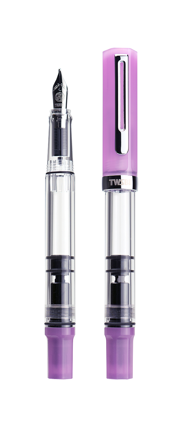 ECO-Glow-Purple-221017 TWSBI ECO Kolbenfüllhalter Glow Purple