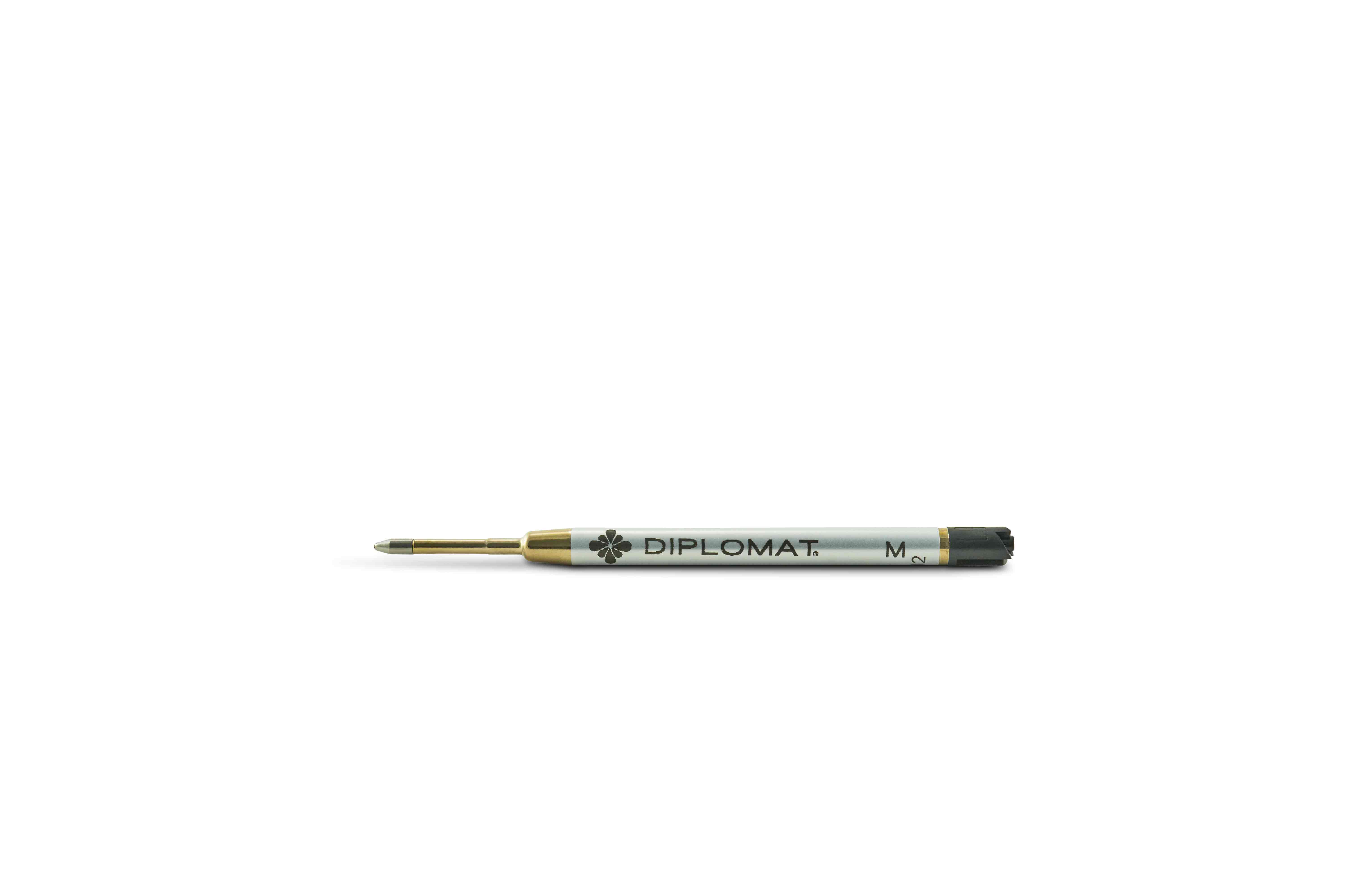 Diplomat-Easy-Flow-refill-M-black Diplomat Easy Flow Großraummine Schwarz