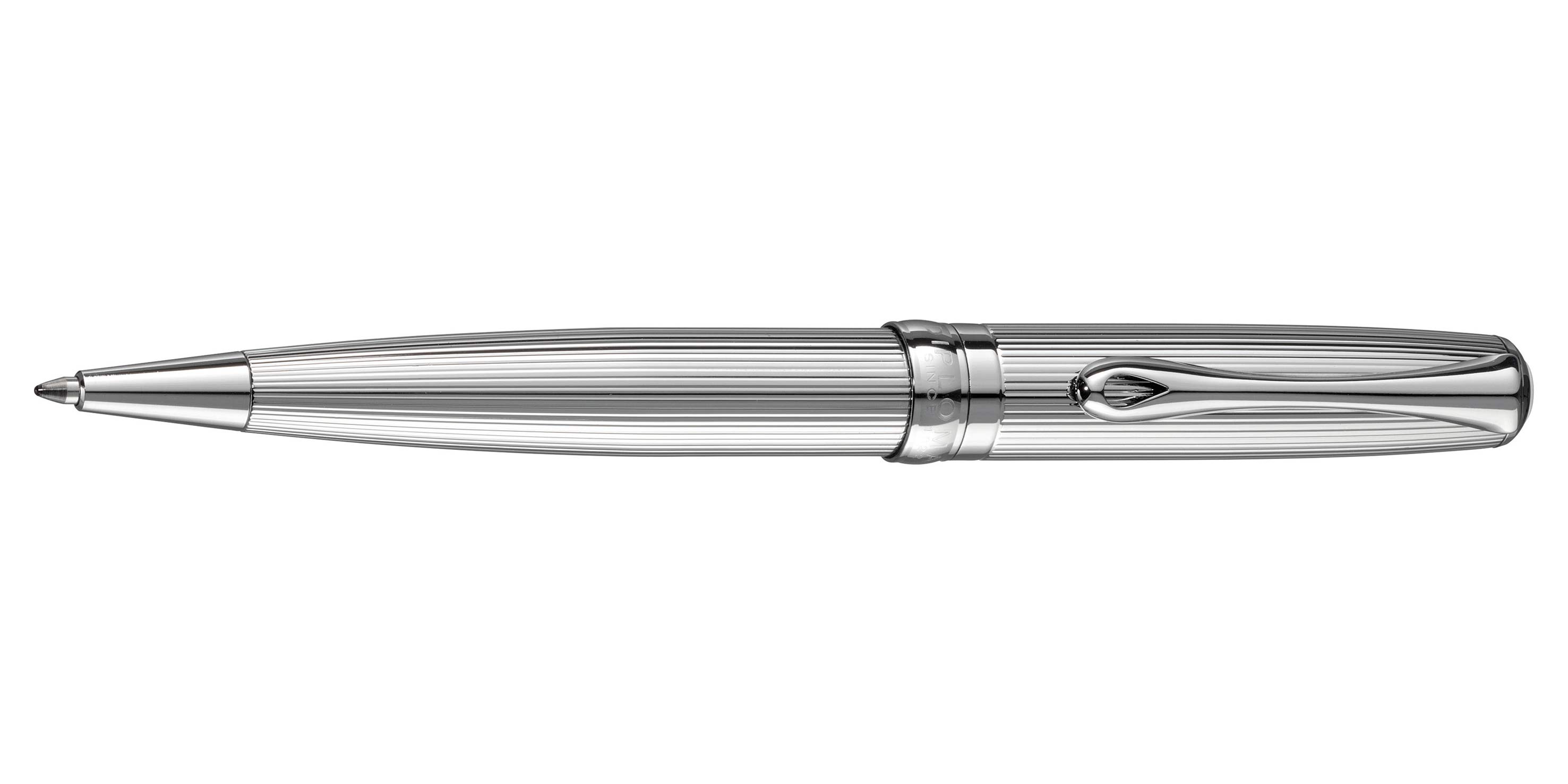 Diplomat Excellence A2 Kugelschreiber Guillochiert Chrom