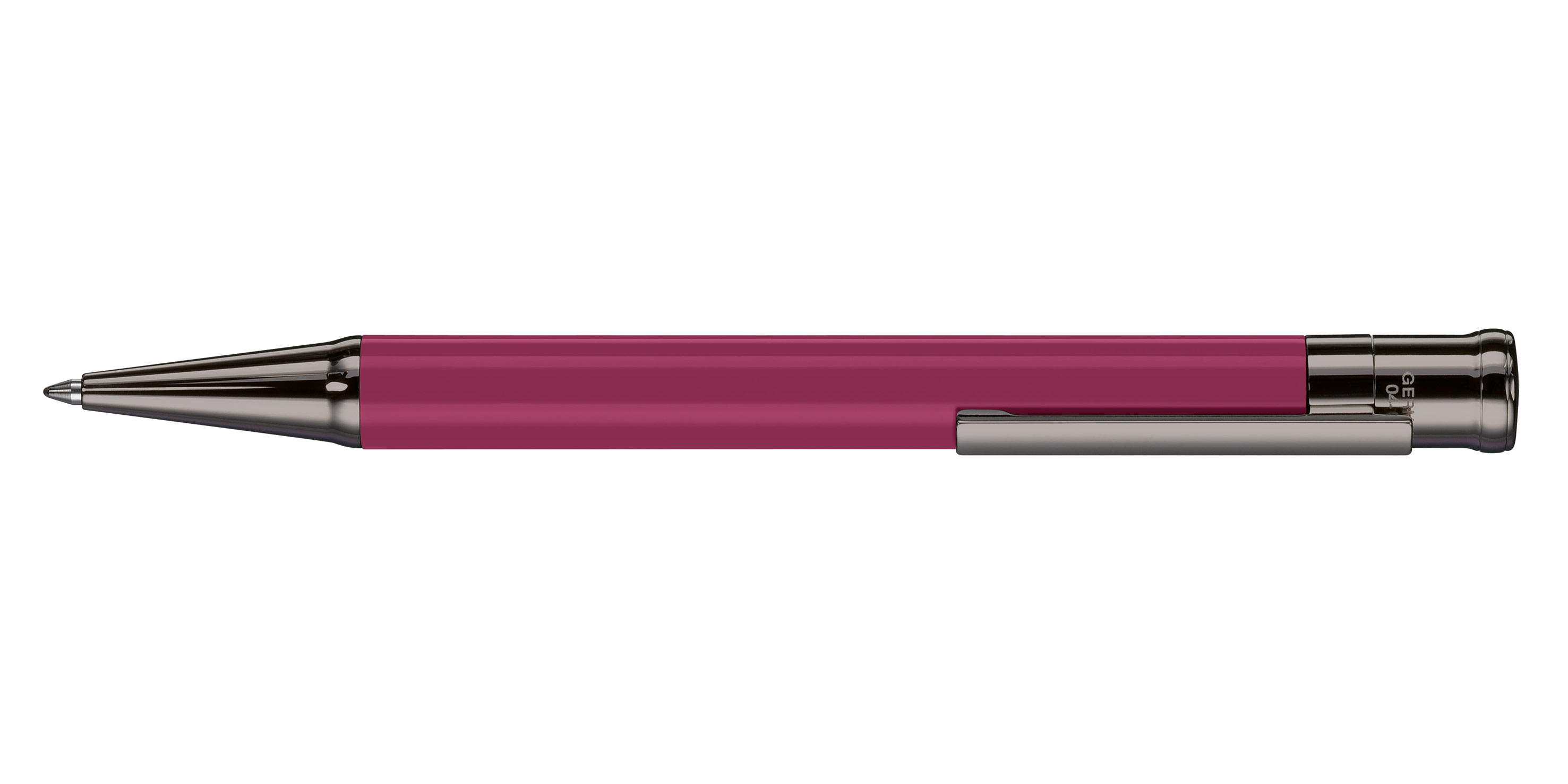 Otto-Hutt-Kugelschreiber-Karminrose-ballpen-karminrose Otto Hutt Entwurf 04 Kugelschreiber Karminrose glänzend