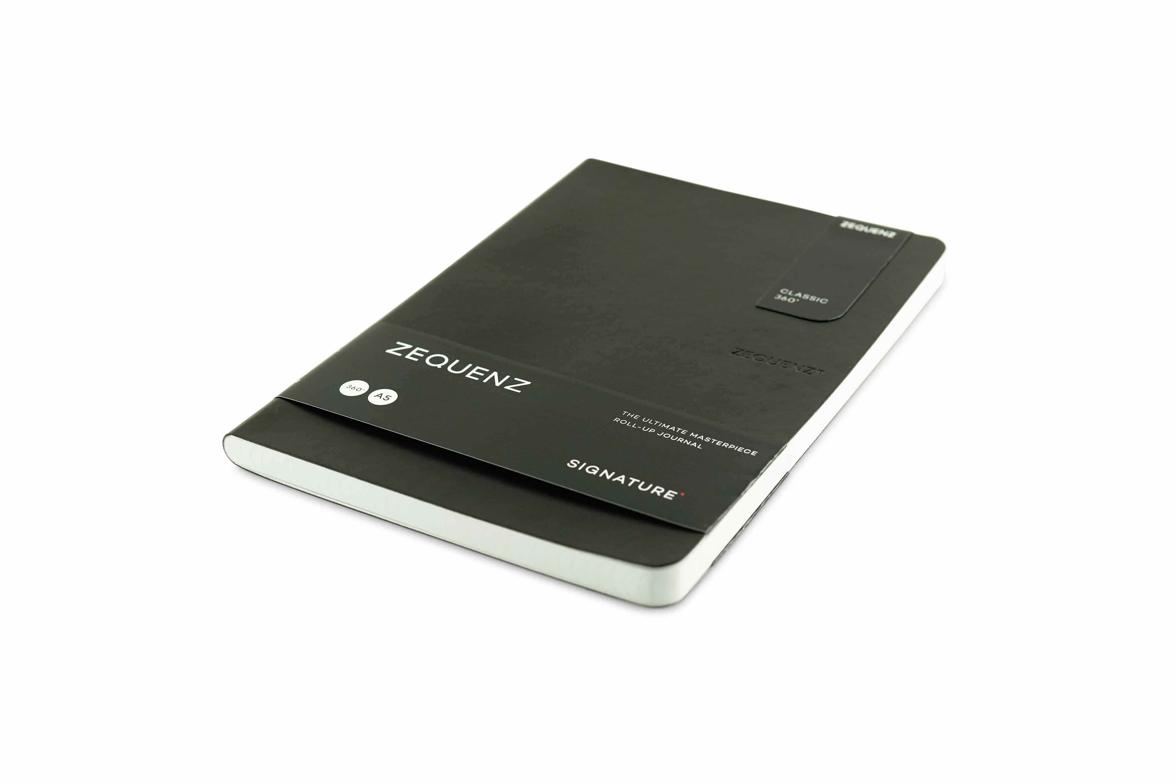 Zequenz-notebook-Signature-lite-A5-black Zequenz Signature Lite 360 notebook A5 Black