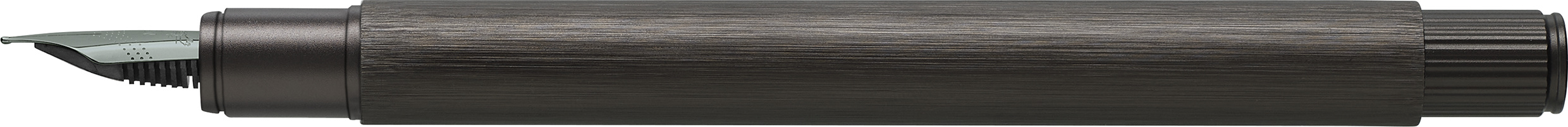 146250_Fountain-pen-Neo-Slim-Aluminium-gun-metal-M_High-Res_64130 Faber-Castell Füllhalter Neo Slim Aluminium grau