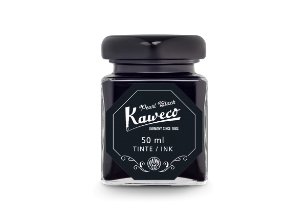 10002195_1_600x600 Kaweco Tintenglas Perlen Schwarz 50 ml